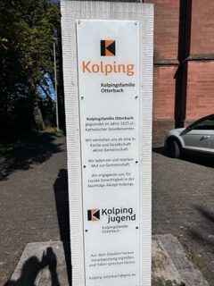 Kolping-Infotafel